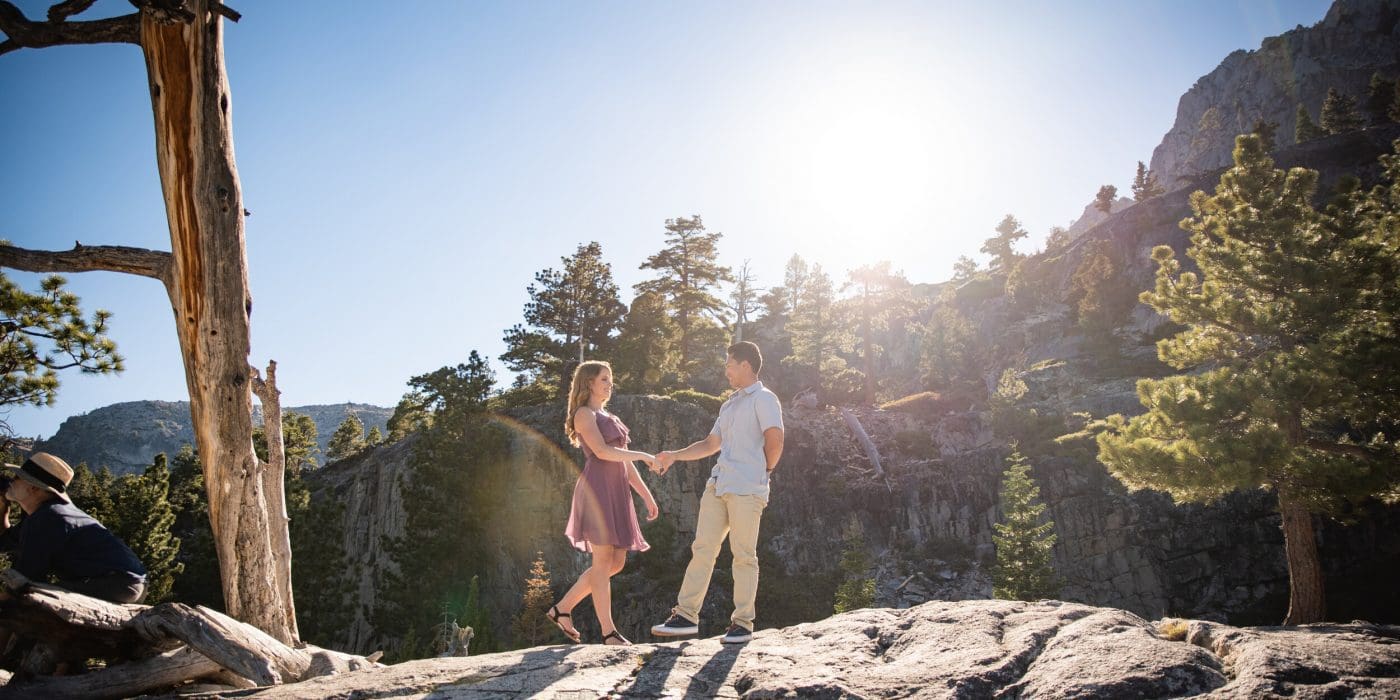 Lake Tahoe Engagement Photography by Ezell Images